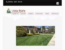 Tablet Screenshot of littlebobs.com